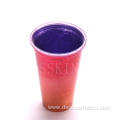 16oz double layers plastic cup with lid